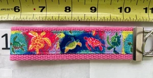Sea Turtles Keychain Stocking Stuffer Gift 4 Him Her Dad turtle Ocean Coastal - Picture 1 of 1