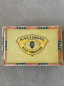 KING EDWARD The 7th INVINCIBLE CIGAR BOX, Vintage Crisp Colors! Florida Factory - Picture 1 of 15