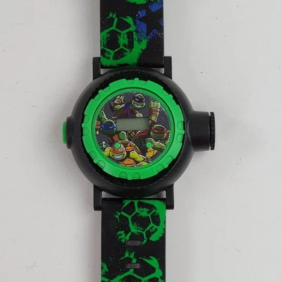 TMNT Teenage Mutant Ninja Turtles Digital Wrist Watch Viacom Need Batteries 2014 - Image 1 of 4