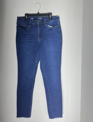 A.N.A Skinny Dark Blue High Rise Jeggins  Jeans for Womens Size 12. - Image 1 of 4