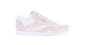 Reebok Womens Classic Nylon White Running Shoes Size 7 (7810421) - Picture 1 of 4