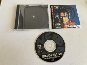 SNK NEO GEO CD Samurai Shodown NGCD Japanese Version Complete With Case