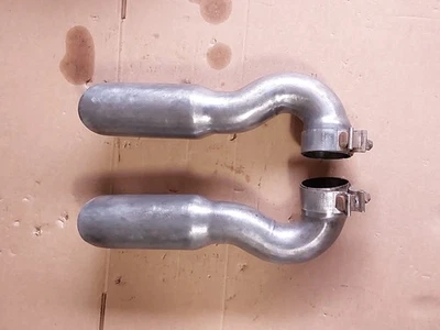 REAR LEFT & RIGHT MUFFLER PIPE EXHAUST TIP SET 2007-2011 Q7 AUDI Foto 1 de 4
