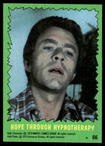 The Incredible Hulk 1979 TV Show Topps Card #66 (NM) - Picture 1 of 2