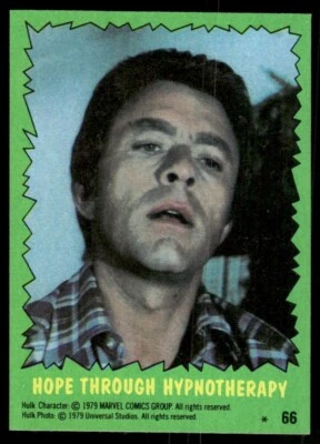The Incredible Hulk 1979 TV Show Topps Card #66 (NM) - Image 1 of 2
