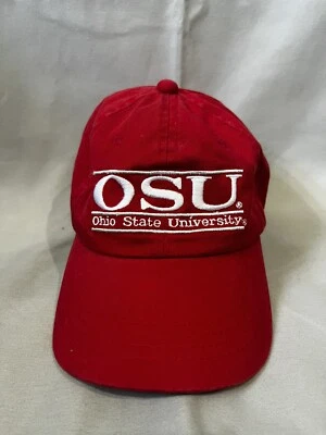 OSU Ohio State University Buckeyes 7 3/8 Fitted Hat Made By The Game 2 Bar - Image 1 of 4
