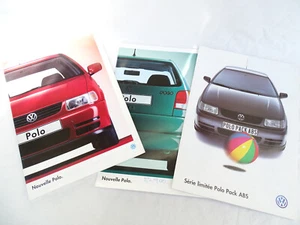 Werbeprospekt - 3er Set - VW Polo III - Frankreich - Bild 1 von 1