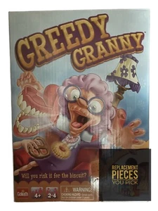 Greedy Granny Replacement Pieces - Snack Treat, Teeth, Spinner You Pick - Picture 1 of 15
