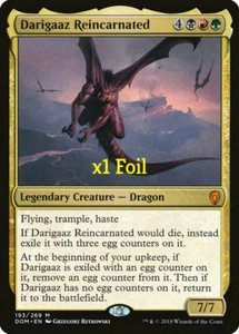 MTG Foil Dominaria DOM Darigaaz Reincarnated MINT - Picture 1 of 1