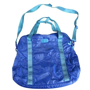 Under Armour Tote Bag Crossbody Adjustable Strap Blue Gym Travel 14" x 17" - Picture 1 of 8