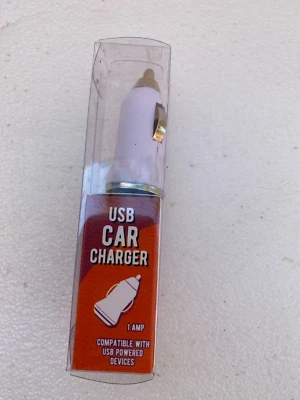 3 Pack USB Port Car Charger-White - Image 1 of 3