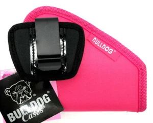 BULLDOG Pink Pistol Rug Case & Holster for BABY & SMALL AUTOS DERRINGERS - Picture 1 of 6