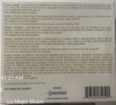 Rare 5CDs No longer made The Little BOx of PRINCE Limited Collector's package Foto 1 de 2