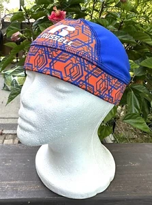 NEW RUSSELL ATHLETICS Polyester SKULL HAT CAP Royal Burnt Orange NWT - Picture 1 of 6