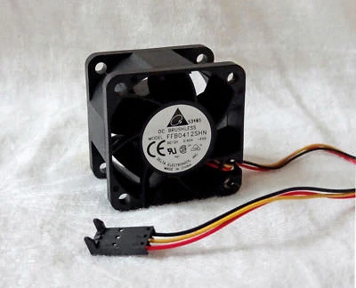 Delta FFB0412SHN 40mm x 28mm Server Fan 3 Pin Sun Fire V20Z S00715 370-6639  - Image 1 of 3