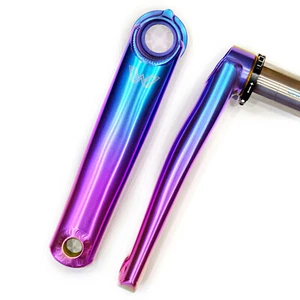 Cane Creek eeWings AllRoad Crankset - 172.5mm Tie Dye Anodized - Picture 1 of 5