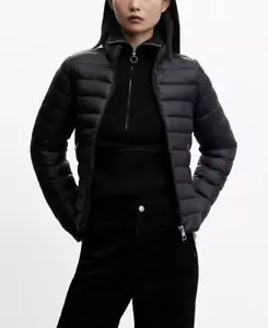 Neu $ 79,99 Mango Damen Langarm Basic Jacke Jacke A4839 - Bild 1 von 20