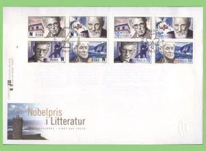 Sweden/Ireland 2004 Nobel Prize for Literature Joint Issue First Day Cover - Picture 1 of 1