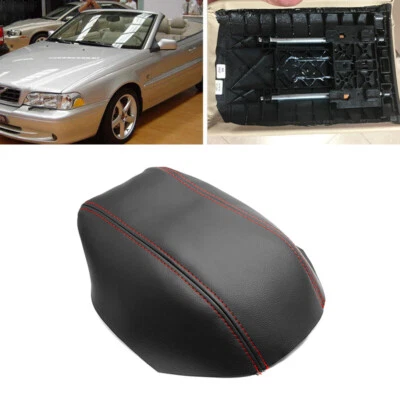 CUERO consola central reposabrazos protección cubierta para Volvo S70 V70 C70 1993-2001 - Imagen 1 de 4