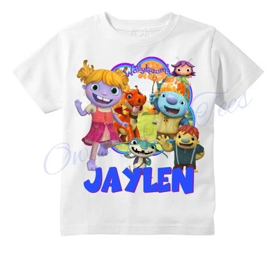 WallyKazam Cloud Camiseta Personalizada Regalo Cumpleaños Añadir NOMBRE Foto 1 de 2