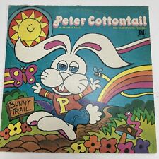 Peter Cottontail Record Album Cover ONLY Bunny Trail Hippy Far Out Décor
