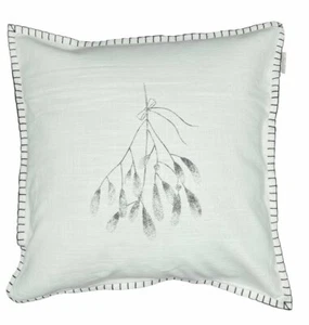 Kissenhülle MISTEL offwhite 50x50cm by Danishville | Weihnachten, Mistelzweig - Bild 1 von 1