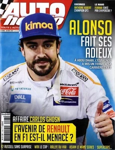 AUTO HEBDO Nr.2193 28.11.2018 GP ABU DHABI VW POLO GTI F2 & GP3 YAS MARINA - Bild 1 von 1