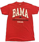 VTG 90s University of Alabama BAMA National Champions T Shirt Single Stitch L