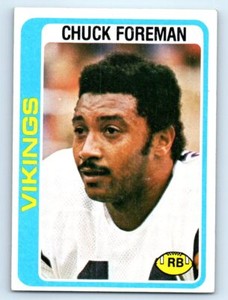 1978 Topps #300 Chuck Foreman   Minnesota Vikings