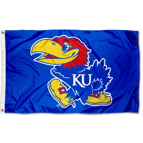 Kansas Jayhawks Flag Large 3x5 Cover