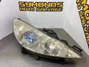2008 PEUGEOT 207 DRIVERS SIDE OFF SIDE O/S HEADLIGHT REF: AZ41 - Picture 1 of 5