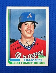 1982 TOPPS #61 TOMMY BOGGS ATLANTA BRAVES NM-MT OR BETTER  9 YEAR CAREER