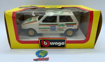 Bburago Fiat Uno Totip, automodello scala 1:24 - 1:25, vintage (2700) - Immagine 1 di 4