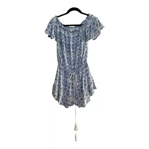 Mono floral azul colección BOHOME TALLA pequeño inserto de encaje borla cordón - Imagen 1 de 8