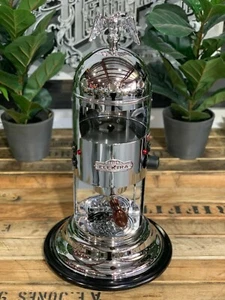 ELEKTRA MINI VERTICAL 1 GROUP BRAND NEW CHROME ESPRESSO COFFEE MACHINE HOME BAR - Picture 1 of 12