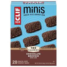 CLIF BAR Minis - Chocolate Brownie Flavor - Made with Organic Oats - 4g Protein