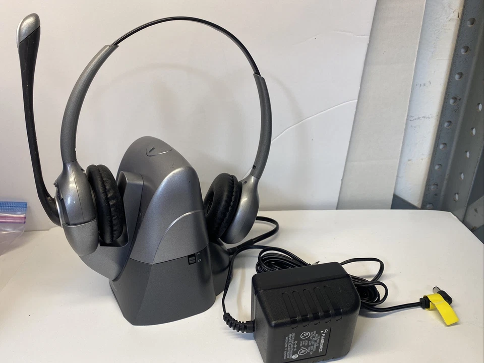 Plantronics CS361N SupraPlus Noise-Canceling Office Wireless Headset System - Image 1 of 1