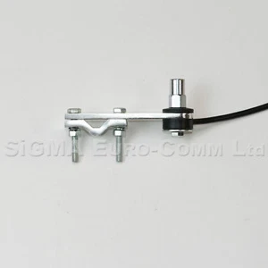 Sigma Double Groove Flat Bar  Mirror Mount Kit with Cable CB Aerial / Antenna - Picture 1 of 1