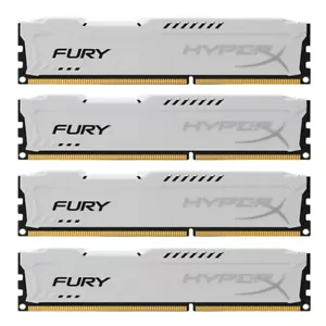 32GB (4 x 8GB) DDR3 1866 (PC3 14900) Gaming Memory HX316C10F/8 for Desktop White - Picture 1 of 5