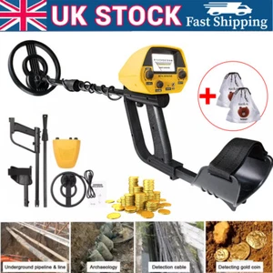 Deep Underground Metal Detector Professional Hunt Treasure Gold Coins Waterproof - Picture 1 of 16