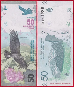 Argentina 50 pesos 2018 P-363 UNC - Picture 1 of 1