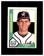 1990 Richmond Braves CMC #17 Ed Whited