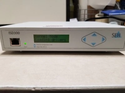 SEH TECHNOLOGY ISD300 Druckserver / Printserver Working condition  - Image 1 of 4
