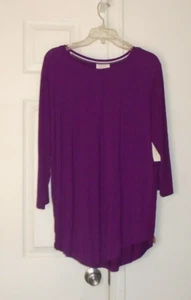 Bobbie Brooks Collection  long Sleeve  Tunic Top sz 1x - Picture 1 of 2