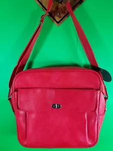 Vintage Samsonite Silhouette red Travel Shoulder Bag. READ DESCRIPTION - Picture 1 of 12