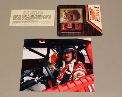 Tarjeta dorada Tim Richmond RCCA Legend Series con coche club de carreras 1:64 #25 con certificado de autenticidad y 8x10 Foto 1 de 4