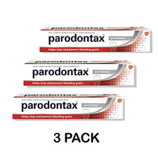 Parodontax Whitening Toothpaste for Bleeding Gums, 3.4 Oz Pack of 3
