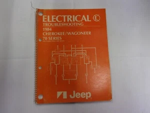 Jeep Cherokee/Wagoneer 1984 diagrama de cableado eléctrico - Imagen 1 de 6