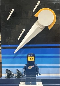 Neu Lego dunkelblauer Raumfahrer mit dunkelblauem Custom 🎨 Weltraumhelm & Lufttank - Bild 1 von 5
