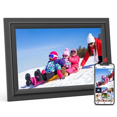 Digital Picture Frame 10.1 Inch WiFi Digital Photo Frame Electronic, IPS Touc... - Image 1 of 4